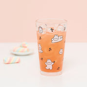 Glass Cup (480ml) - Cherry Bunny