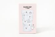 Glass Cup (480ml) - Cherry Bunny