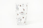 Glass Cup (480ml) - Cherry Bunny