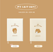 2025 'My Lazy Days' Bear Diary - Beige