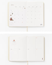 2025 My Bear Diary - Brown Bear (Ivory)