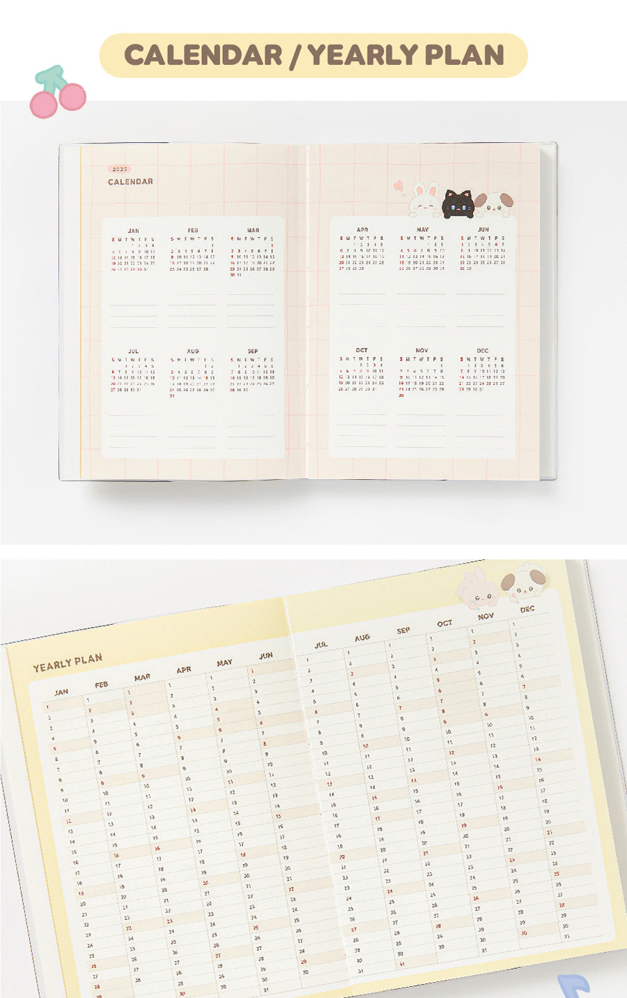 2025 Twin Littles Diary - Beige