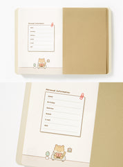 2025 'Hello My Days' Diary - Bear (Ivory)