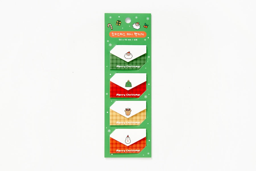 Mini Christmas Card Set (4pc)