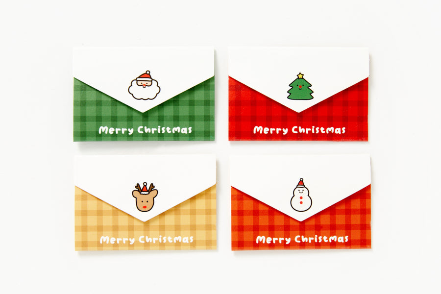 Mini Christmas Card Set (4pc)