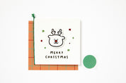 Christmas Pop-Up Card - Rudolph