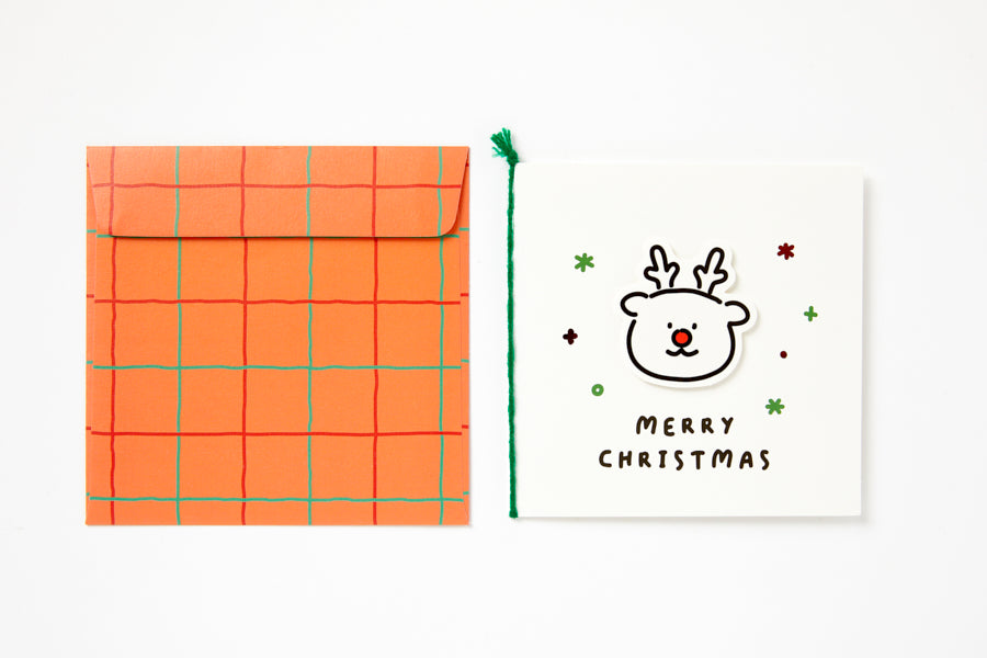 Christmas Pop-Up Card - Rudolph