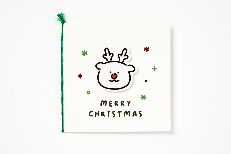 Christmas Pop-Up Card - Rudolph