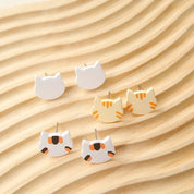 Earrings Cartoon Cat