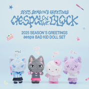 [PRE-ORDER] aespa BAD KID DOLL SET - 2025 SM ARTIST SEASON'S GREETINGS MD