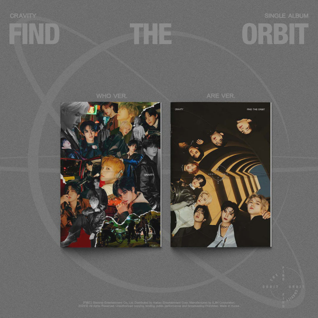 CRAVITY - SINGLE [FIND THE ORBIT] (Photobook Ver.)