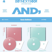 BoyNextDoor 1st Japan Single Alnum "AND," (Solo Member Ver.)