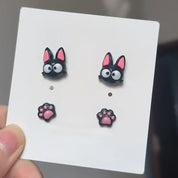 Earrings Cat & Paw