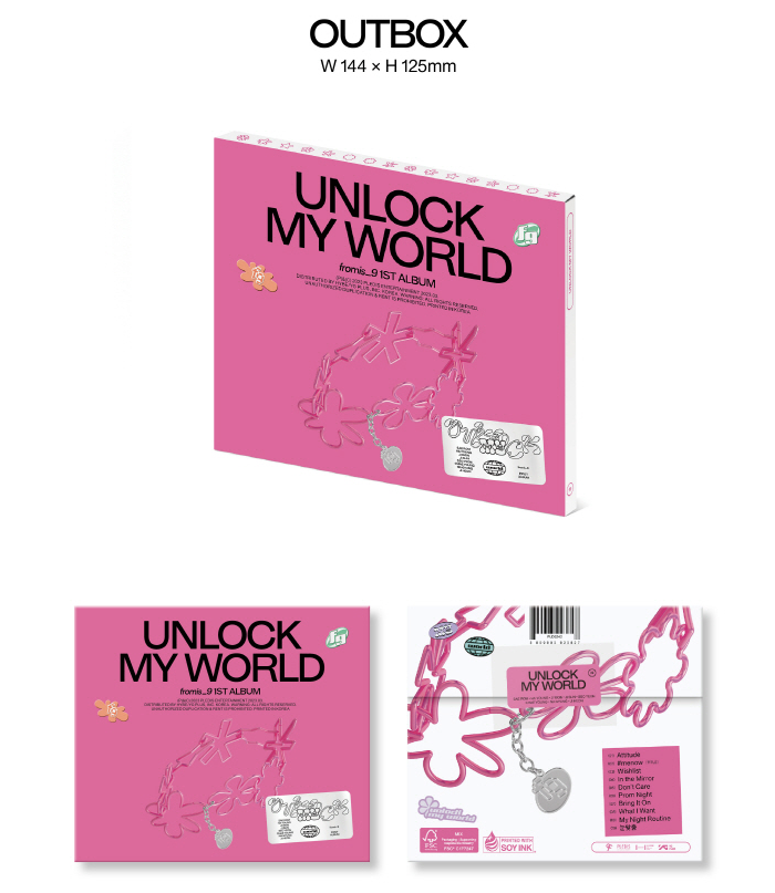 Fromis_9 1st Album: Unlock My World [Compact Ver.]