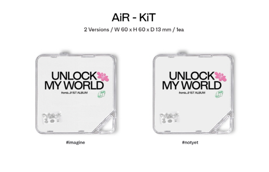 Fromis_9 1st Album: Unlock My World [Kit Ver.]