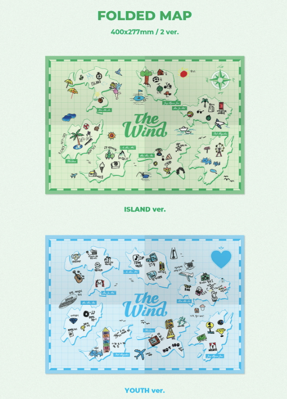 The Wind 1st Mini Album Beginning: The Wind Page