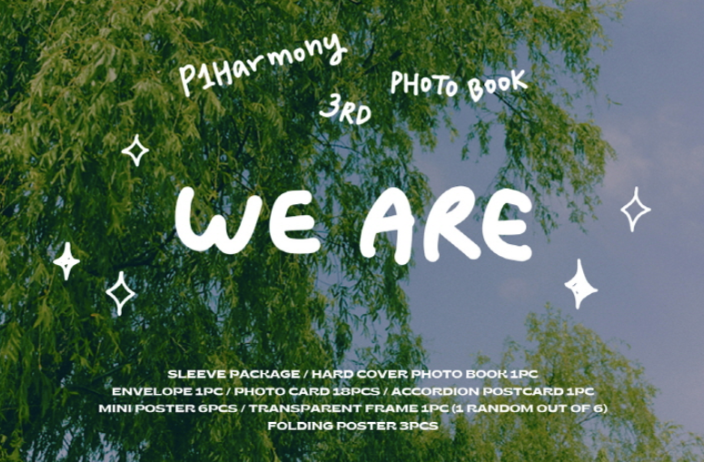 P1Harmony 3rd Photo Book: We Are