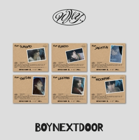 BoyNextDoor 1st EP Album "Why" (LETTER Ver.) (Random)