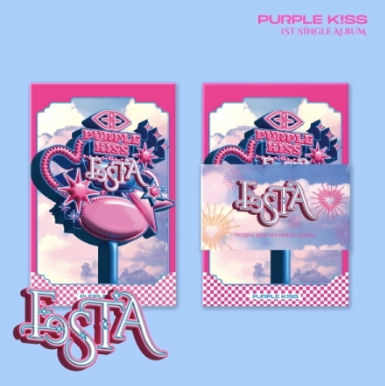 Purple Kiss 1st Single Album: Festa [Poca Album]