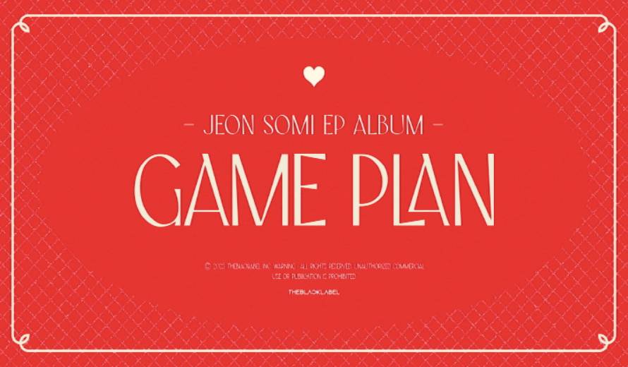 Jeon Somi Ep Album: Game Plan [Photobook Ver.]