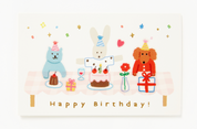 DIY Rabbit Birthday Card