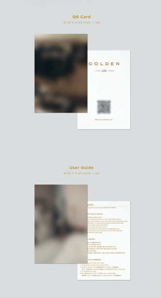 JUNG KOOK - GOLDEN (WEVERSE ALBUMS VERSION)