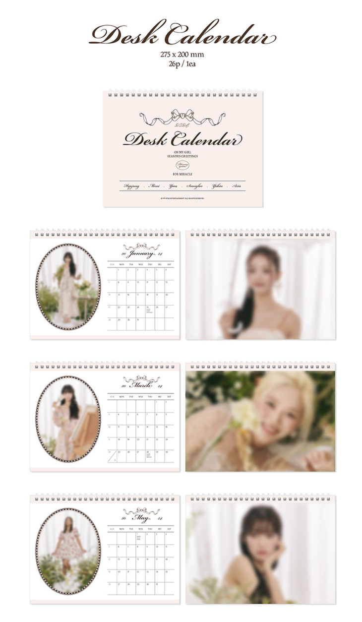 OH MY GIRL 2024 Season's Greetings: Blooming Galatea