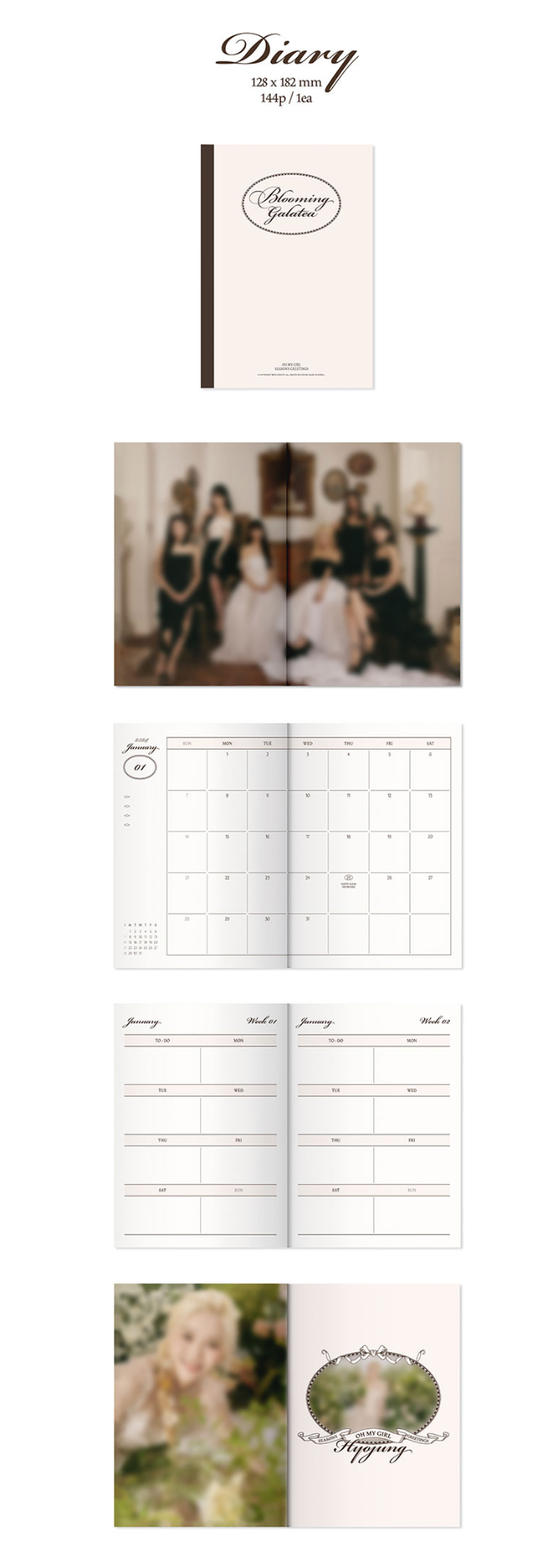 OH MY GIRL 2024 Season's Greetings: Blooming Galatea