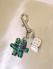 Newjeans Bunnies Club Dice Keyring