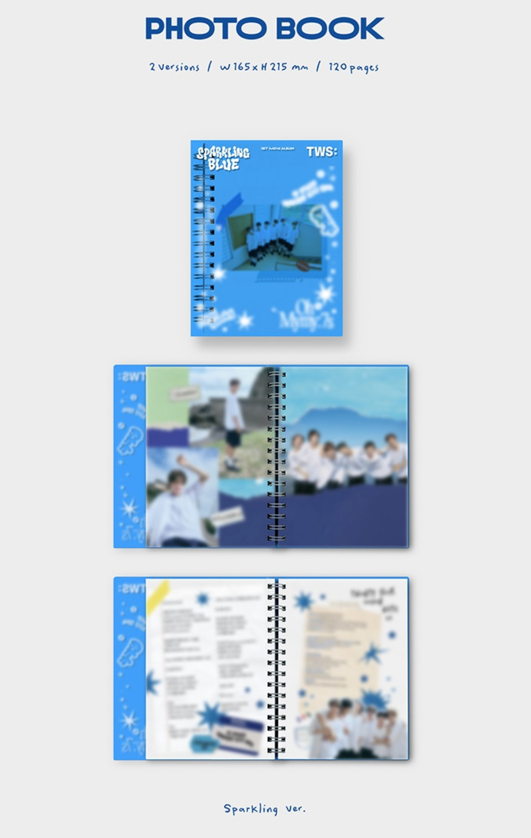 TWS 1st Mini Album Sparkling Blue Set + Weverse Shop Gift