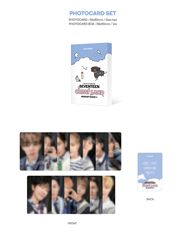 Seventeen 2023 SVT 7TH Fan Meeting  Memory Book + Digital Code