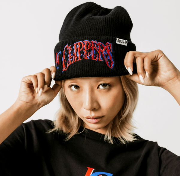 BTS SUGA X NBA: Glitch Knit Cuff Toque (LA Clippers)