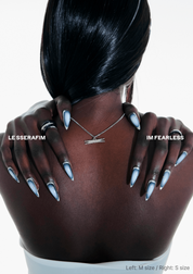 Le Sserafim Ring Black & Silver