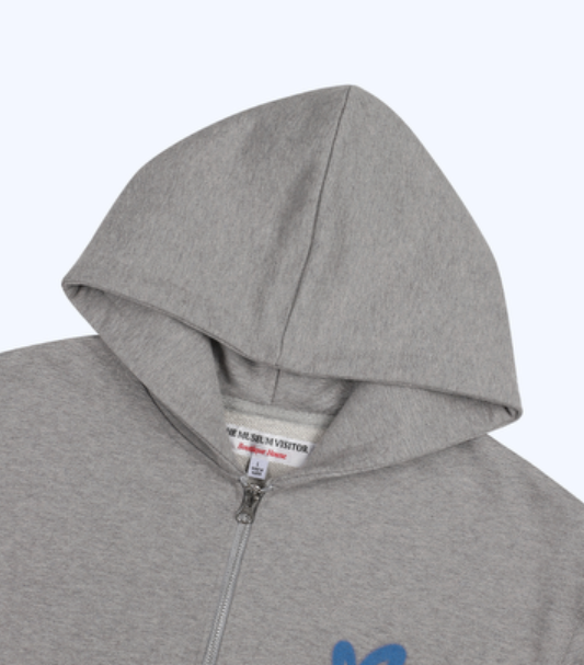 TWS [TWS x TV] ZIP-UP Hoodie (Grey)