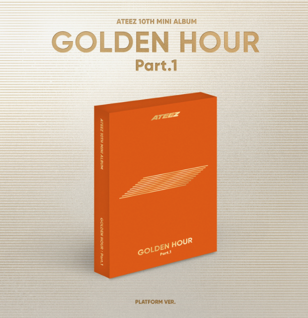 ATEEZ 10th Mini Album "GOLDEN HOUR: PART.1" (Platform Ver.)