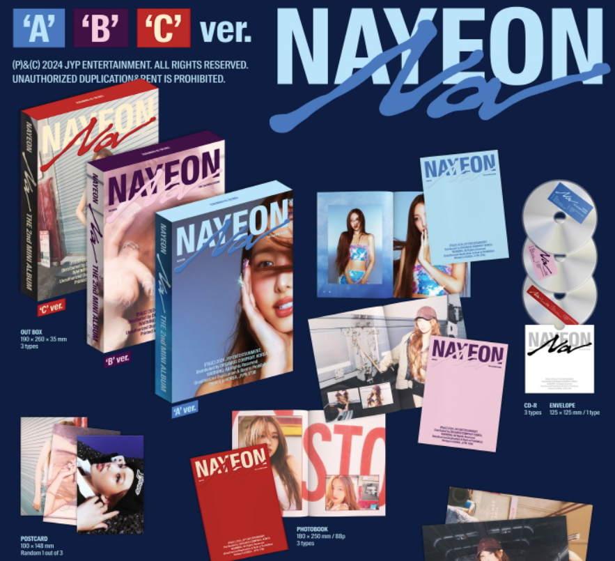 TWICE Nayeon 2nd Mini Album "Na"