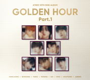 ATEEZ 10th Mini Album "GOLDEN HOUR: PART.1" (Digipack Ver.)