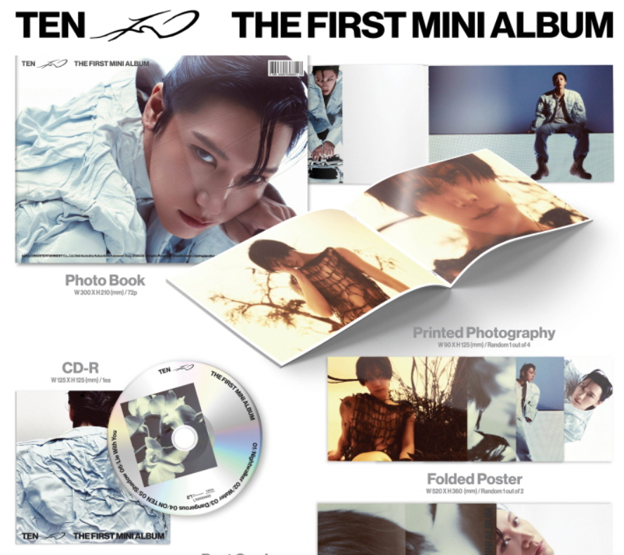 TEN: The First Mini Album [TEN] (Photobook Ver.)