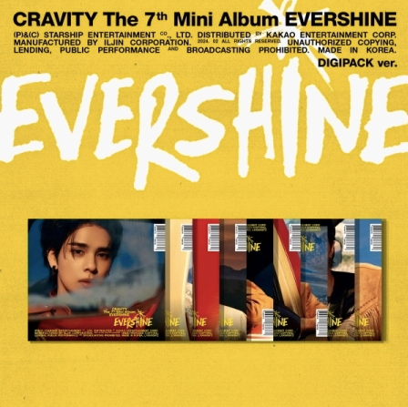 Cravity 7th Mini Album: EVERSHINE (Digipack ver.)