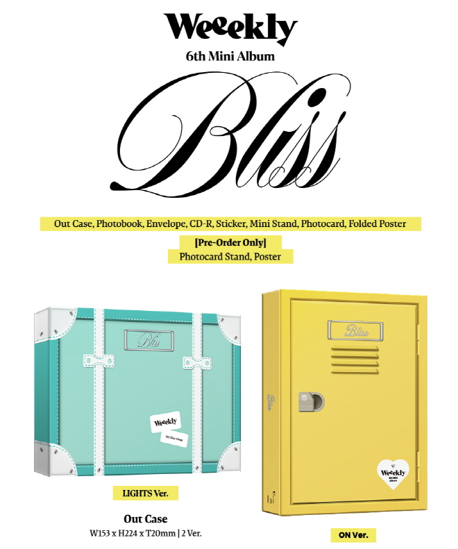 Weeekly 6th Mini Album "Bliss"