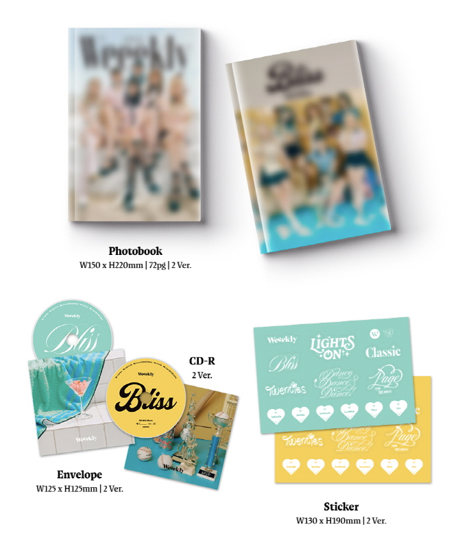 Weeekly 6th Mini Album "Bliss"