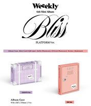 Weeekly 6th Mini Album "Bliss" (Platform Ver.)