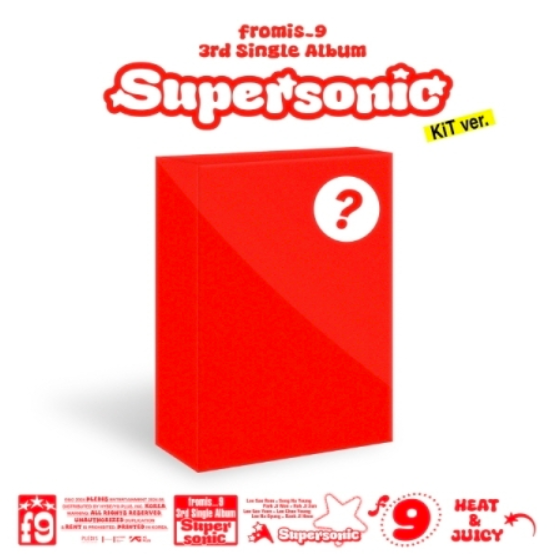 Fromis_9 3rd Single Album: Supersonic [Kit Ver]