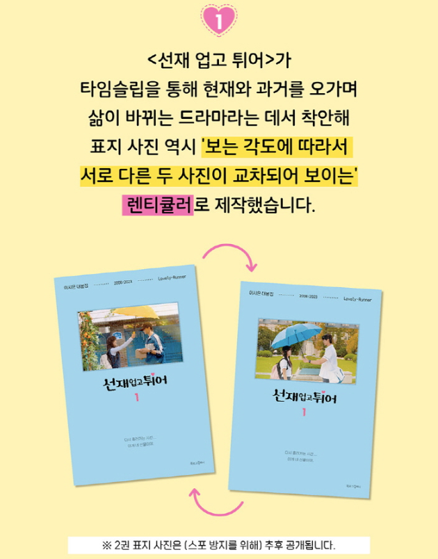 tvN Drama "Lovely Runner O.S.T" Script Book Set