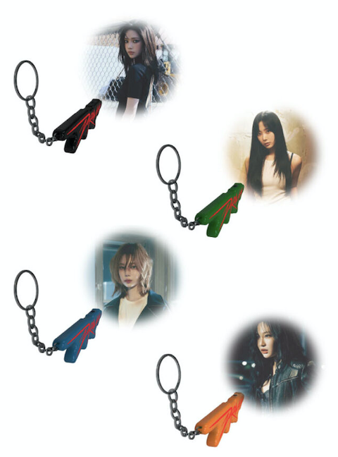 aespa Official MD "Drama" Projection Keyring