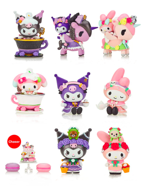 tokidoki x Kuromi & My Melody Garden Party Blind Box