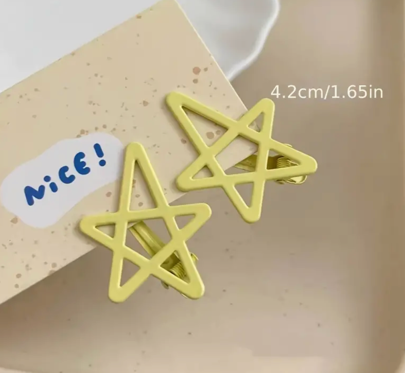 Hair Clip Star-Shaped