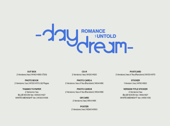 ENHYPEN - ROMANCE: UNTOLD DAYDREAM