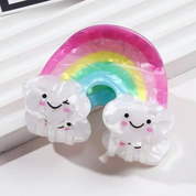 Hair Clip Rainbow