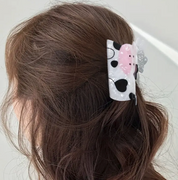 Hair Claw Clip Cow